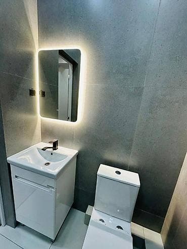 квартира ош для студентов: 1 комната, 45 м², Элитка, 10 этаж, Евроремонт — 10