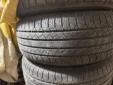 шины 26570 r16 бу: Шины 265 / 70 / R 16, Лето, Б/у, Комплект, Внедорожные (АТ/МТ), Япония — 1