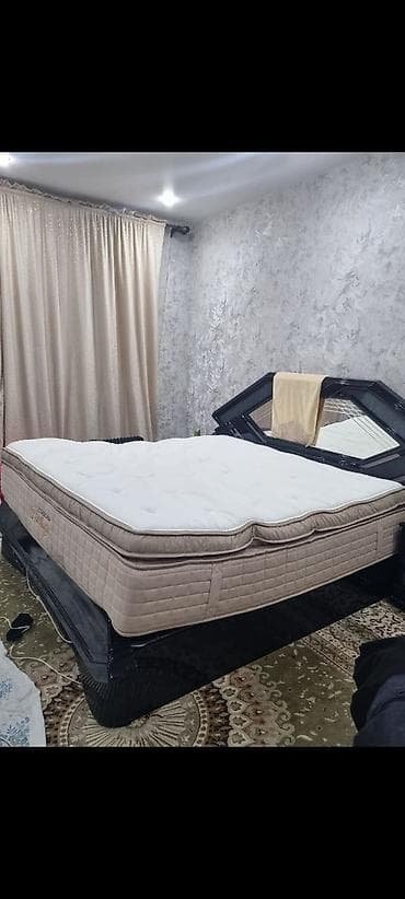 Текчелер, стеллаждар, секичелүү койгучтар: Ортопедиялык матрас, Жаңы, Башка бренд, Экилик, Корея, Орточо катуу матрастар, Жаккард — 3