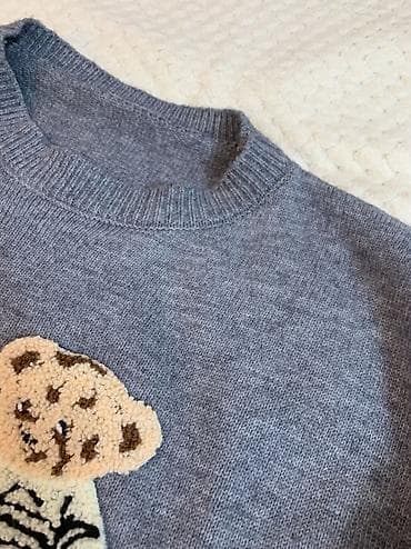 женские свитера больших размеров: Кофта, Зима, Китай, M — 4