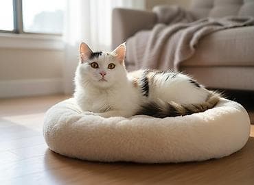 6 месяцев, Девочка, Приучена к лотку