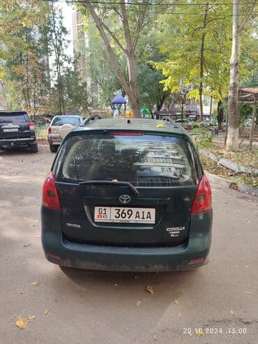 тойота matrix: Toyota Corolla Verso: 2001 г., 1.8 л, Автомат, Бензин, Универсал — 4