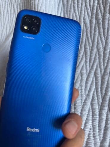 телефон redmi 9c: Redmi, Redmi 9C, 64 ГБ, түсү - Көк, 2 SIM — 1