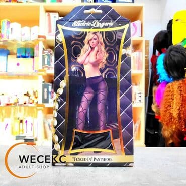 колготки женский: Electric Lingerie колготки с сложным геометрическим рисунком, OS — 1