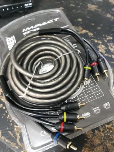 Автоэлектроника: Силовые провода для подключения усилителей линейные звуковые кабеля — 5