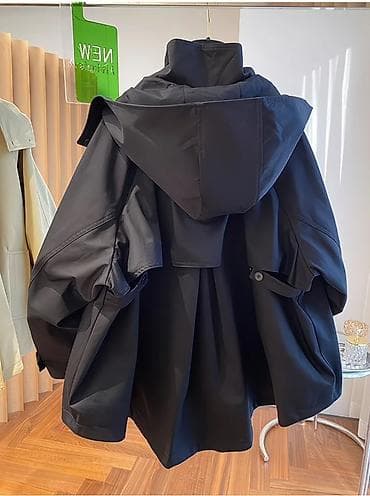 Толстовки, худи: Плащ, С капюшоном, XL — 4