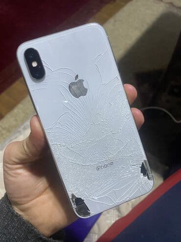 пассивное сетевое оборудование ok net: IPhone X, 64 ГБ, Белый, Защитное стекло, Чехол, Коробка, 100 % — 2