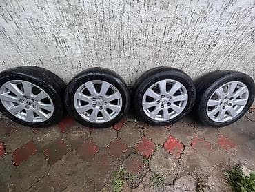 16 lt: Железные Диски R 16 Toyota, Комплект, отверстий - 8, Б/у — 4