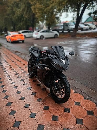 электронный мопеды: Электро-Спортбайк Yamaha R3 Черный глянец Не нужны права, и номера! — 1