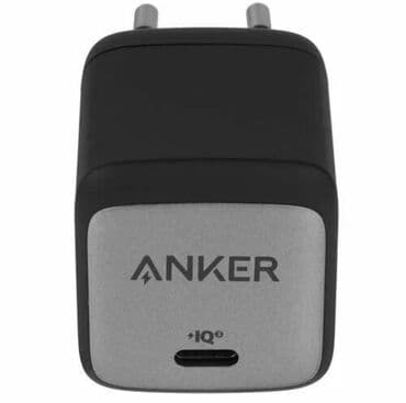 адаптер питания для макбука: Продаю оригианальный блок питания Anker GaN на 45Ватт с type c портом — 9