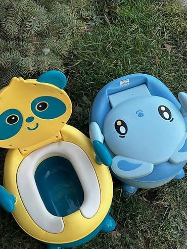 эшек игрушка: Детский горшок “Панда” с ручками - Игровой дизайн в виде панды — 7