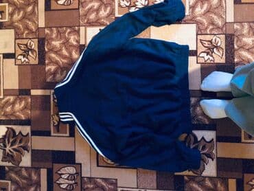 обувь ручной работы бишкек: Спортивная куртка Adidas Originals (Trefoil) - Цвет: темно-синий с — 2