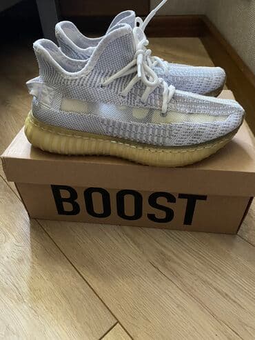 yeezy boost: Мужские кроссовки, 37, Adidas, Б/у, цвет - Серый, Самовывоз — 1