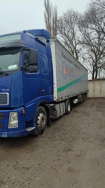 на пневме: Тягач, Volvo, Тентованный — 1