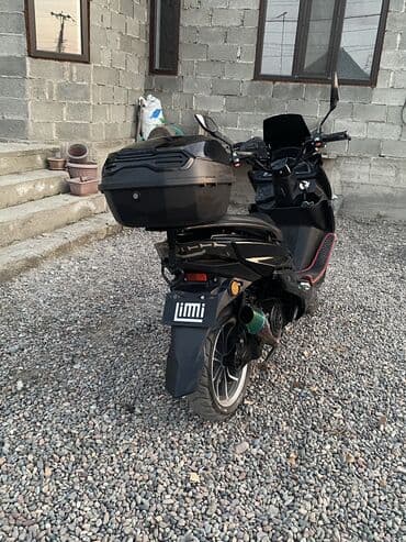 купить электромотоцикл в бишкеке: Скутер-макси с новым мотором / 500 пробег работают как часики. Едет — 9