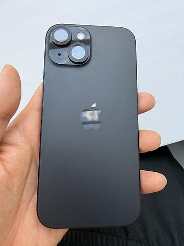 line 6: IPhone 15, Б/у, 128 ГБ, Midnight, Чехол, 83 % — 3