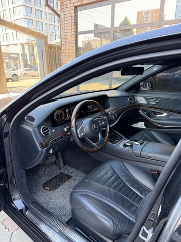 авто с последующим выкупом без первоначального взноса: Mercedes-Benz S-Class: 2019 г., 4 л, Автомат, Бензиновая, Седан — 9