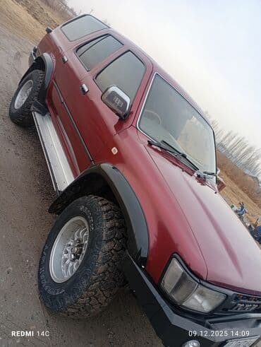 купить диски штампованные r15: Toyota Hilux Surf: 1993 г., 2.4 л, Автомат, Дизель, Внедорожник — 5