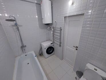 долгосрочная квартира кызыл аскер: 3 комнаты, Без подселения, С мебелью полностью — 4