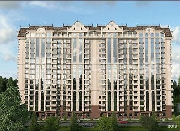 Кыймылсыз мүлк: 2 бөлмө, 70 м², Асанбай мкр 3 кабат, Дизайнердик оңдоо — 1