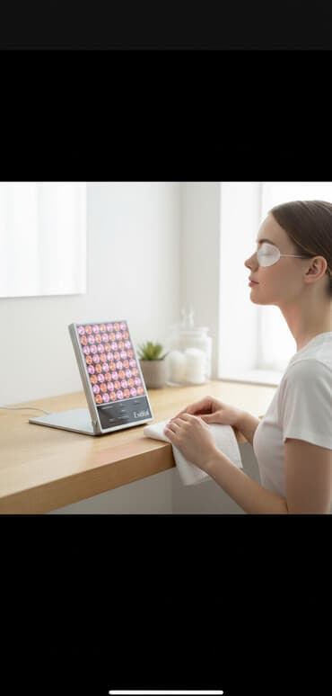 Панельный LED-прибор для фототерапии кожи Exideal - Формат