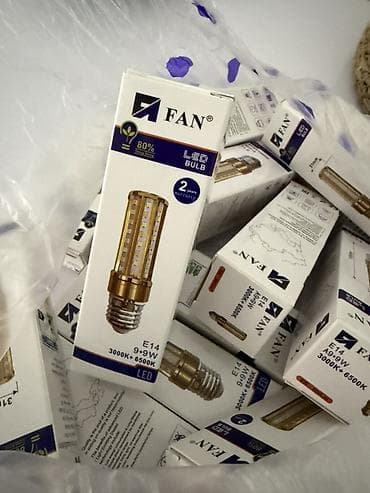 Продаю Светодиодная лампа FAN E14, модель A9+9W 13 шт - Тип