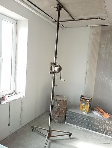 Упаковочно-фасовочные аппараты: Подъёмник для листовых материалов (гипсокартон/ГВЛ/фанера) на колёсной — 3