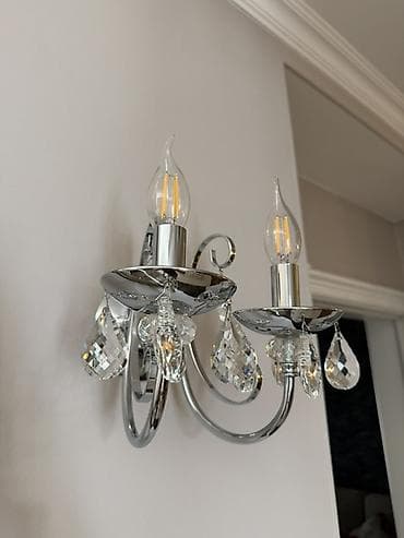 кристалы: Бра с кристаллами, 2 рожка
В общем все 6 штук за 3000 сом — 4