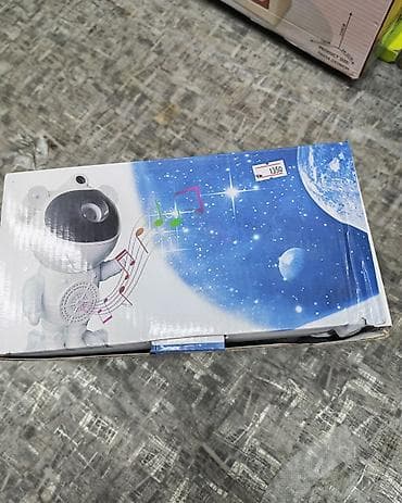 study lamp: Астрономический проектор-ночник Astronaut Star Light с музыкой - — 2