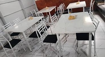 Кафе үчүн үстөл жана отургуч, Колдонулган, Өзү алып кетүү — 2