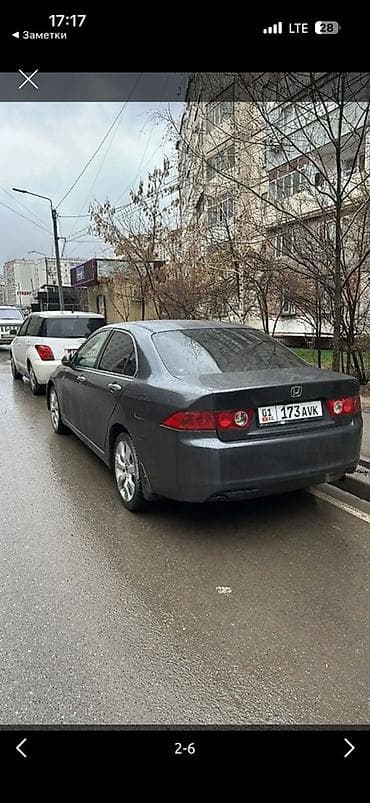 su 7: Honda Accord: 2004 г., 2 л, Автомат, Бензин, Седан — 3