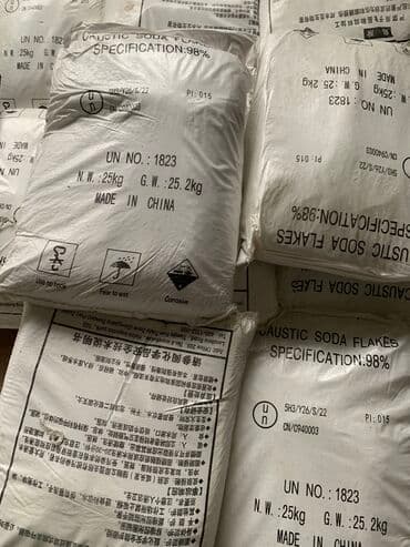 Каустическая сода Тон Май бар Суу Май бар Айна бар рецептерин