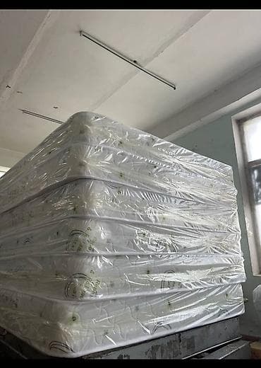 матрас цех: Спальный матрас, Новый, Другой размер, Кыргызстан, Боннельная система пружин, Пенополиуретан, Другой бренд, Матрасы средней жесткости, Бесплатная доставка — 2