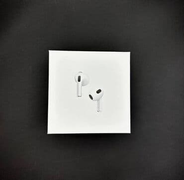 чехлы на аирподс 3: Вкладыши, Apple, Новый, Беспроводные (Bluetooth), Студийные — 2