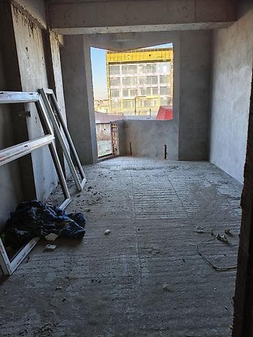 кызыл кия кыз: 1 бөлмө, 45 м², Жеке план, 2 кабат, ПСО (өзү оңдоп түзөтүп бүтүү үчүн) — 2