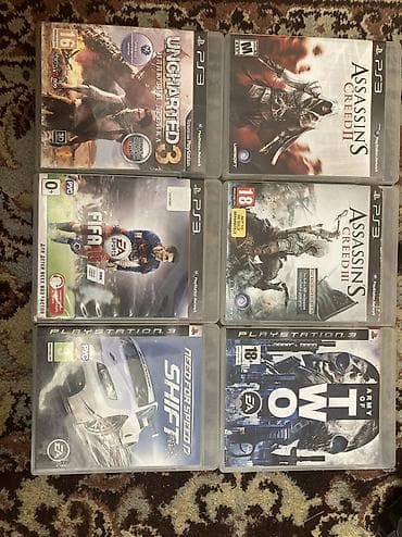 Техника и электроника: PlayStation 3 (Slim) комплект Состав набора: - Консоль Sony — 4