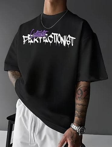 nike tech flece: ✨Футболка стильная,с графикой «Optimistic Perfectionist». (унисекс) ♻️ — 3