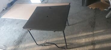 работа охрана ош: Складной походный стол, Пластик — 1