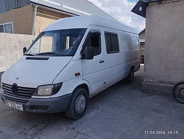 Унаа сатуу: Mercedes-Benz Спринтер: 2001 г., 2.2 л, Кол менен иштөөчү, Дизель, Van — 2