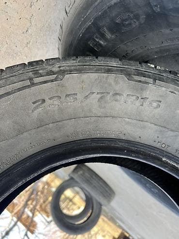 daf tandem: Шины 235 / 70 / R 16, Лето, Б/у, Пара, Внедорожные (АТ/МТ), Корея, Hankook — 2