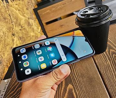 google fold: Redmi, Redmi A3, Б/у, 128 ГБ, цвет - Голубой, 1 SIM, 2 SIM — 8