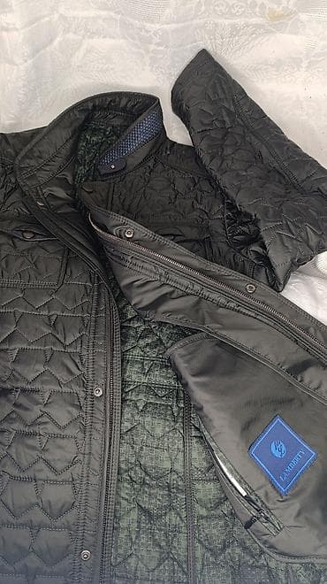 Мужская стеганая куртка 50 размер Турция LAMBERTY оригинал.Покупала