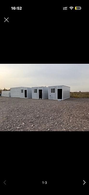 Модульные бытовки/контейнеры из сэндвич‑панелей новые 160000 com 6×3
