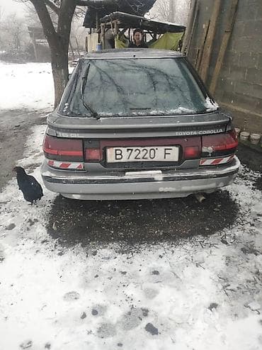 тойота секвойя 1: Toyota Corolla: 1989 г., Механика, Бензин, Седан — 6