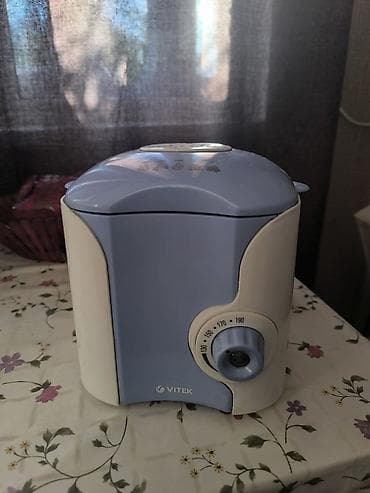 Техника жана электроника: Фритюрница VITEK VT-1538 B - Компактная электрическая фритюрница для — 3
