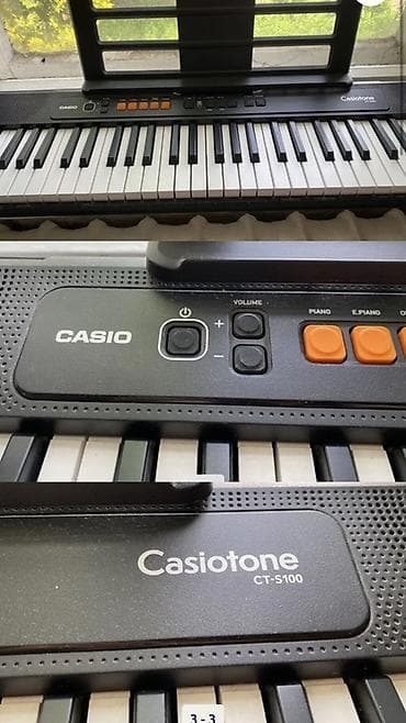 часы монако: Casio Casiotone CT‑S100 — компактный портативный синтезатор. Основные — 1