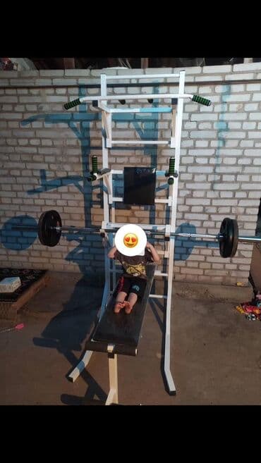 купить турник и брусья для дома: Турник, Новый, Бесплатная доставка — 1