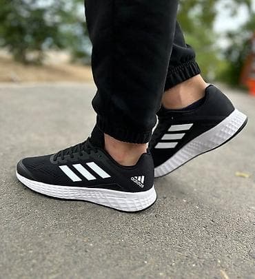 made: Мужские кроссовки, 40, Adidas, Новый, цвет - Черный, Бесплатная доставка — 1