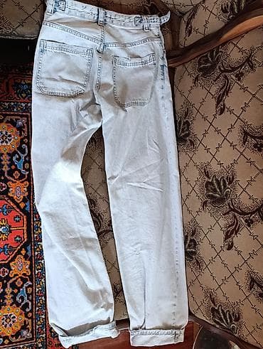 жынсы: Светлые джинсы ITS BASIC - Цвет: выбеленный голубой (acid wash/stone — 4