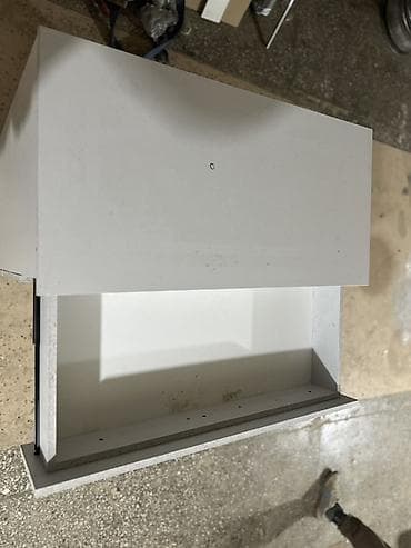 Кийим үчүн комод, Күзгүсүз, ЛДСП, түсү - Ак — 7